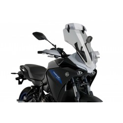 CUPOLINO PUIG TOURING CON DEFLETTORE YAMAHA TRACER 7 2021-2022, FUME CHIARO