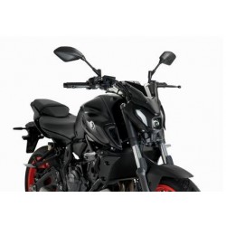 CUPOLINO PUIG SPORT PLUS NEW GENERATION YAMAHA MT-07 2021-2024, NERO