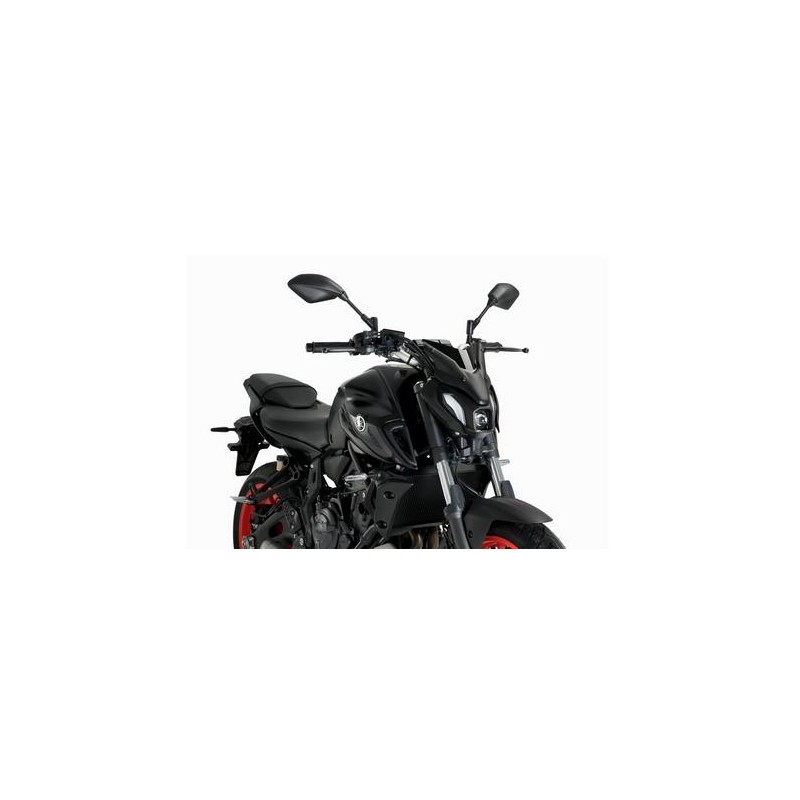 CUPOLINO PUIG SPORT PLUS NEW GENERATION YAMAHA MT-07 2021-2024, NERO