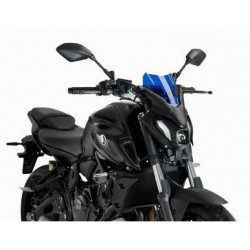 CUPOLINO PUIG SPORT NEW GENERATION YAMAHA MT-07 2021-2024, BLU