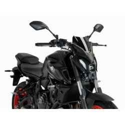 CUPOLINO PUIG SPORT NEW GENERATION YAMAHA MT-07 2021-2024, NERO