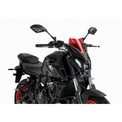 PARABRISAS PUIG SPORT NEW GENERATION YAMAHA MT-07 2021-2024, ROJO