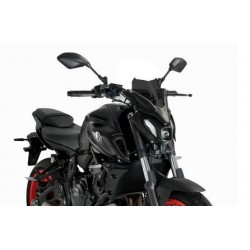 PARABRISAS PUIG SPORT NEW GENERATION YAMAHA MT-07 2021-2024, AHUMADO OSCURO