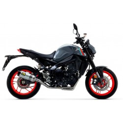 ARROW THUNDER FULL EXHAUST SYSTEM YAMAHA MT-09 SP 2021-2023, ALUMINUM/CARBON, DEKAT