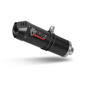 TERMINALE MIVV OVALE TRIUMPH TIGER 900 GT 2021-2023, OMOLOGATO CARBONIO