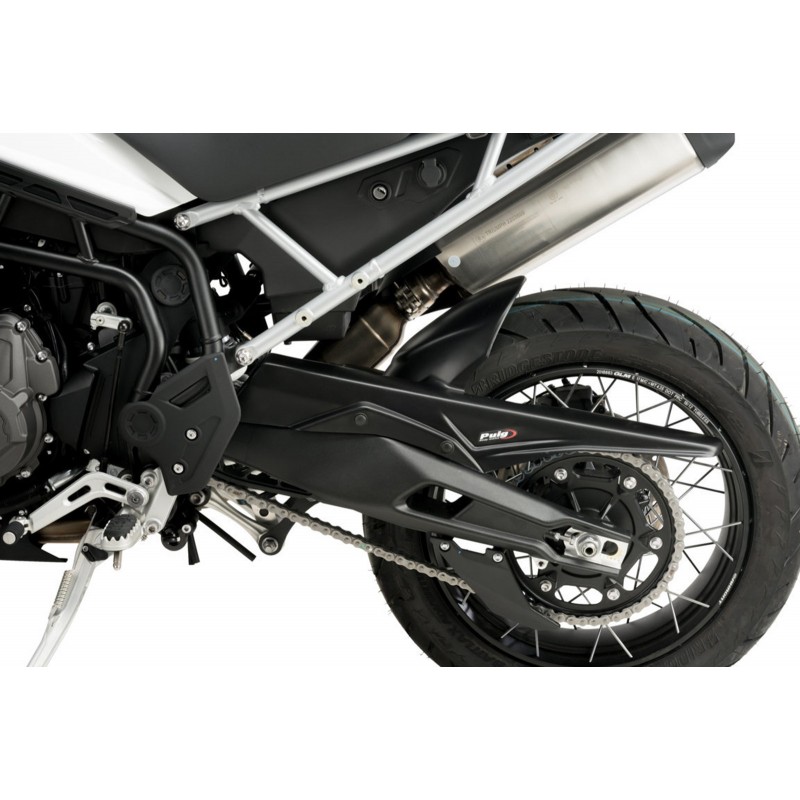 GUARDABARROS TRASERO PUIG TRIUMPH TIGER 900 GT 2021-2023, NEGRO MATE