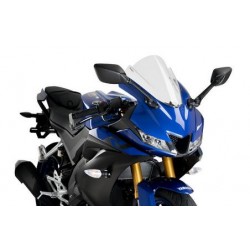 PUIG Z-RACING SCREEN YAMAHA R 125 2021-2022, TRANSPARENT