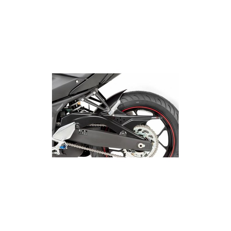 GUARDABARROS TRASERO PUIG YAMAHA YZF-R3 2021-2024, CARBON LOOK