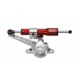 BITUBO STEERING DAMPER WITH SIDE MOUNTING BUELL XB12R FIREBOLT RED COLOUR