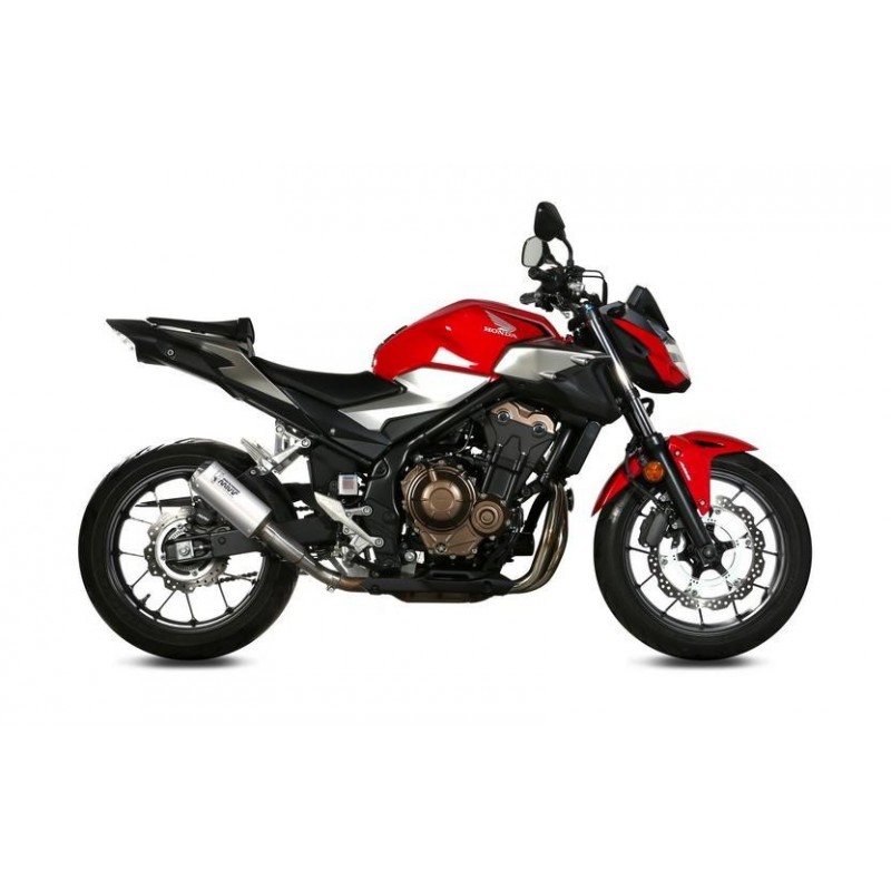 TERMINALE MIVV MK3 HONDA CB 500 F 2021-2023, NON OMOLOGATO ACCIAIO