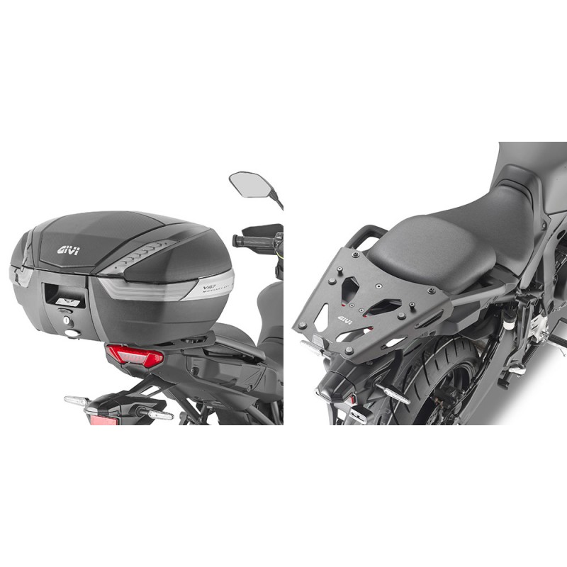 SPEZIFISCHER TOPCASE TRÄGER GIVI IN ALUMINIO FÜR TOPCASE MONOKEY YAMAHA TRACER 9 2021-2022