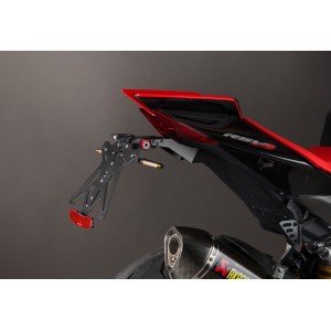 KIT PORTAMATRÍCULA LIGHTECH APRILIA RSV4 1100 2021-2024, REGULABLE