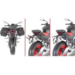 GIVI REMOVE-X QUICK RELEASE FRAME FOR SOFT SIDE BAGS APRILIA TUONO 660 2020-2024