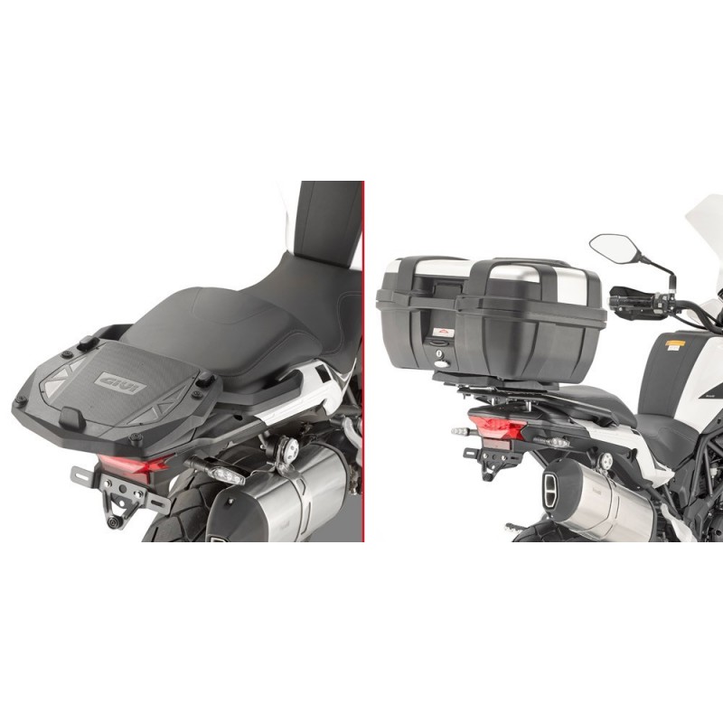 ADAPTADOR POSTERIOR GIVI PARA MALETA MONOKEY/MONOLOCK BENELLI TRK 502 2021-2024