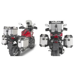 GIVI PL ONE-FIT MONOKEY CAM-SIDE SIDE CASE HOLDER HONDA NC 750 X 2021-2024