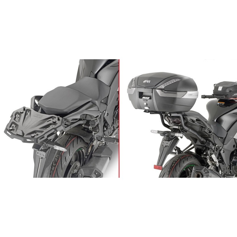 SPEZIFISCHER TOPCASE TRÄGER GIVI FÜR TOPCASE MONOKEY/MONOLOCK KAWASAKI NINJA 1000 SX 2021-2024