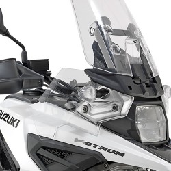 COPPIA DEFLETTORI GIVI SUZUKI V-STROM 1050 XT 2020-2022, TRASPARENTE