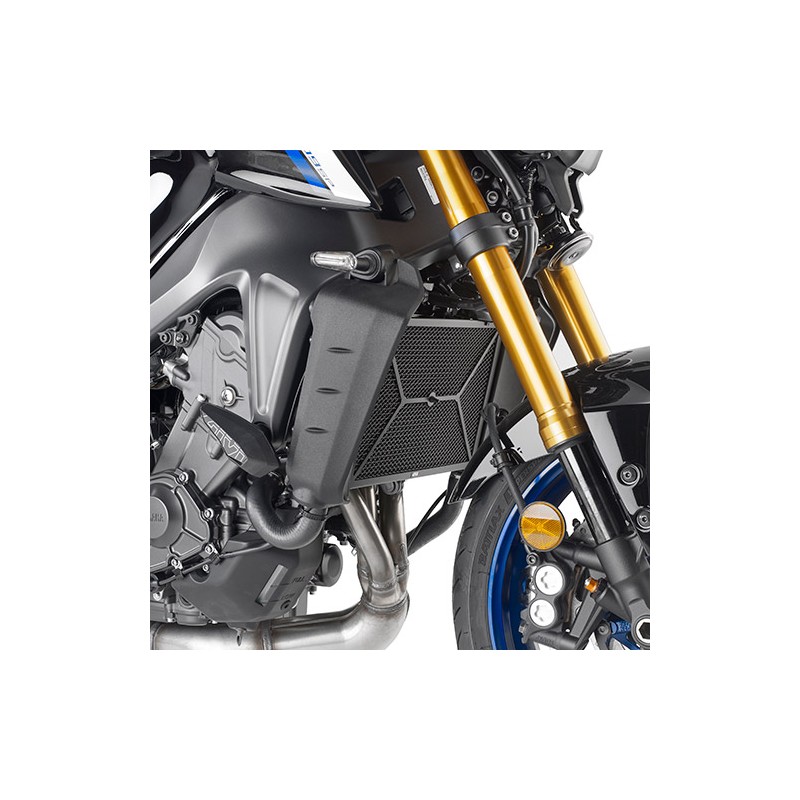 GIVI KÜHLERWÄCHTER AUS EDELSTAHL YAMAHA MT-09 2021-2022, SCHWARZ