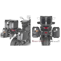 GIVI PL ONE-FIT MONOKEY CAM-SIDE SIDE CASE HOLDER YAMAHA TRACER 9 2021-2022