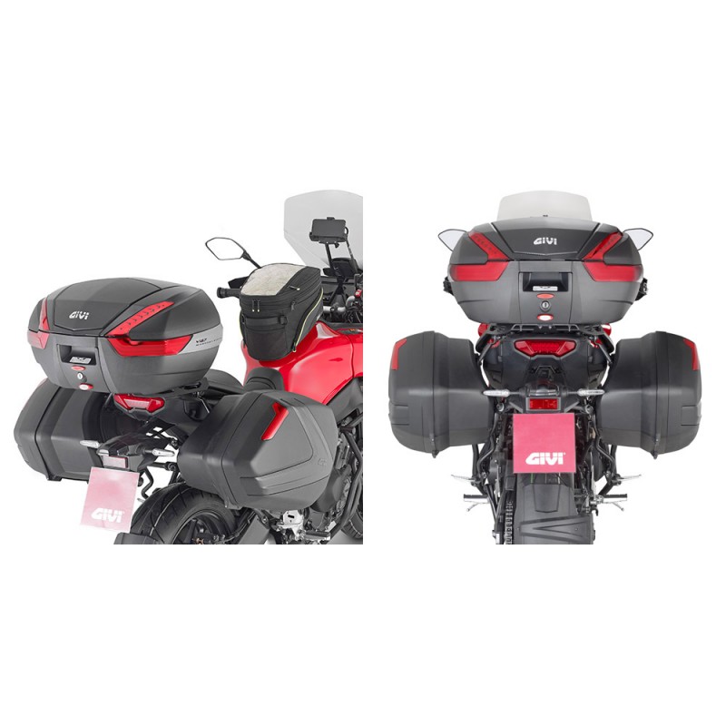 PORTAMALETAS LATERAL GIVI PARA MALETAS LATERALES MONOKEY SIDE YAMAHA TRACER 9 2021-2022