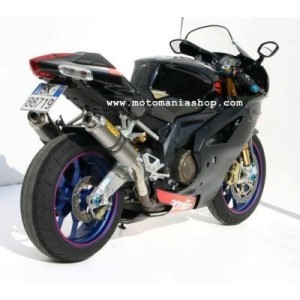 PAIR OF MIVV HEXAUST GP FOR APRILIA TUONO 1000 R, RSV 1000 R/FACTORY, DEKAT CARBON