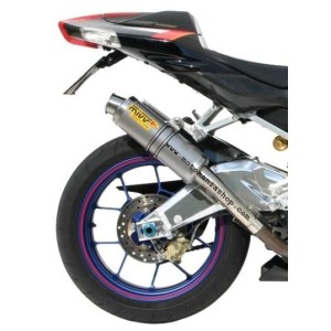 PAIR OF MIVV HEXAUST GP APRILIA TUONO 1000 R, RSV 1000 R/FACTORY, DEKAT CARBON