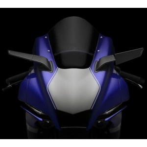 PAR DE ESPEJOS RIZOMA STEALTH YAMAHA R7 2021-2024, NEGRO