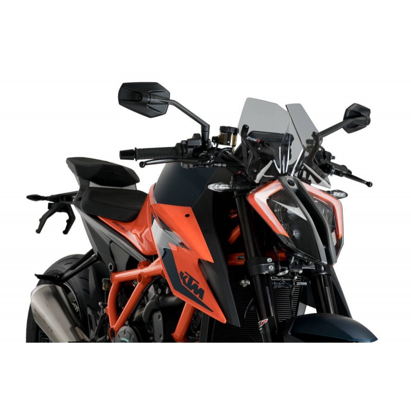 PUIG SPORT WINDSCHUTZSCHEIBE NEW GENERATION KTM 1290 SUPER DUKE R 2021-2024, LEICHTER RAUCH