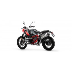 TERMINALE ARROW X-KONE BMW R NINE T SCRAMBLER 2021-2024, ACCIAIO/CARBONIO, OMOLOGATO