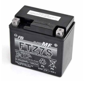 BATTERIA SIGILLATA PRECARICATA FURUKAWA FTZ7S HUSQVARNA TE 510 2004-2010