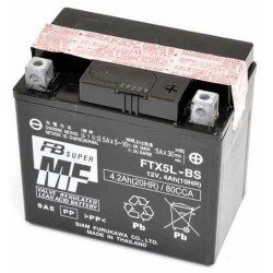 VORGELADENE VERSIEGELTE BATTERIE FURUKAWA FTX5L-BS HONDA CRF 250 X 2004-2009