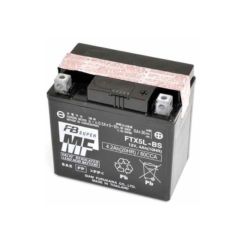 PRE-CHARGED SEALED BATTERY FURUKAWA FTX5L-BS KTM SX-F 450 4T 2007-2010