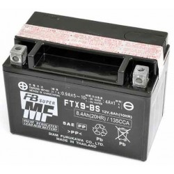 PRE-CHARGED SEALED BATTERY FURUKAWA FTX9-BS KAWASAKI ZX-6R 2007-2008