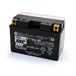 FURUKAWA FT12A-BS BATTERY MAINTENANCE FREE WITH ACID SUPPLIED FOR APRILIA RSV4 FACTORY 2009-2012