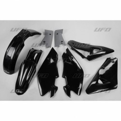 KIT PLASTICHE UFO HUSQVARNA CR 125/250 2000-2003, NERO