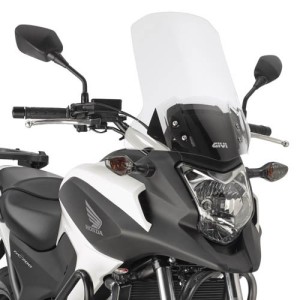 WINDSHIELD GIVI HONDA NC 700 X 2012-2013, NC 750 X 2014-2015, TRANSPARENT