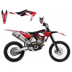 KIT ADESIVI + COPERTINA SELLA BLACKBIRD DREAM 3 HUSQVARNA TE/TC 499/511 2011-2013