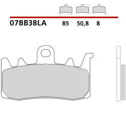 BREMBO SINTERED BRAKE FRONT PADS SET FANTIC CABALLERO SCRAMBLER 500 2018-2020 (LA COMPOUND)
