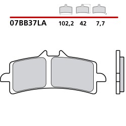 PASTILLAS DE FRENO DELANTERAS SINTERIZADAS BREMBO DUCATI 1098 R 2008-2010 (COMPOUND LA)