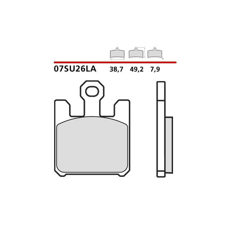 PASTILLAS DE FRENO DELANTERAS SINTERIZADAS BREMBO KAWASAKI ZX-10R 2004-2005 (COMPOUND LA)