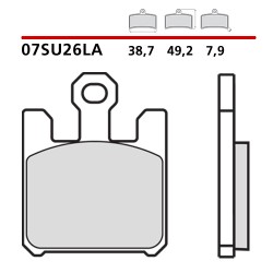 PASTILLAS DE FRENO DELANTERAS SINTERIZADAS BREMBO KAWASAKI ZX-6RR 600 2003 (COMPOUND LA)