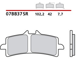 PASTILLAS DE FRENO DELANTERAS SINTERIZADAS BREMBO APRILIA RSV4 2021-2024 (COMPOUND SR)