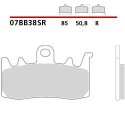 PASTILLAS DE FRENO DELANTERAS SINTERIZADAS BREMBO BMW F 900 XR 2020-2024 (COMPOUND SR)