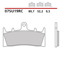 BREMBO CARBON CERAMIC BRAKE FRONT PADS SET KAWASAKI ZX-6R 1998-1999 (RC COMPOUND)