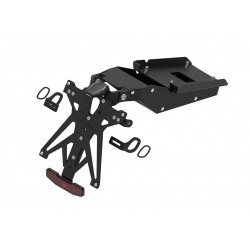KIT PORTAMATRÍCULA LIGHTECH DUCATI MULTISTRADA V4 S SPORT 2021-2023, REGULABLE