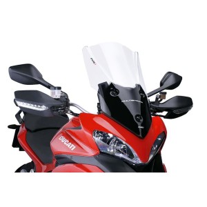 PUIG TOURING PLUS WINDSCREEN DUCATI MULTISTRADA 1200 2013-2014, TRANSPARENT