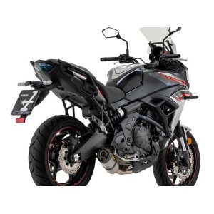 IMPIANTO DI SCARICO COMPLETO ARROW RACE-TECH KAWASAKI VERSYS 650 2022-2024 (EURO 5), ALLUMINIO/CARBONIO, CATALIZZATO