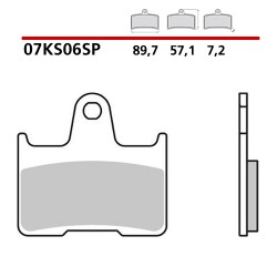 SET HINTERE SINTER BREMSBELÄGE BREMBO BMW M 1000 RR 2021-2024