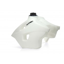 ACERBIS TANK 20 LITERS KTM EXC-F 250/350/450/500 2012-2016, WHITE TRANSPARENT