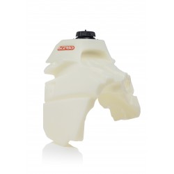 ACERBIS TANK 12 LITERS KTM SX-F 250 2019-2022, WHITE TRANSPARENT